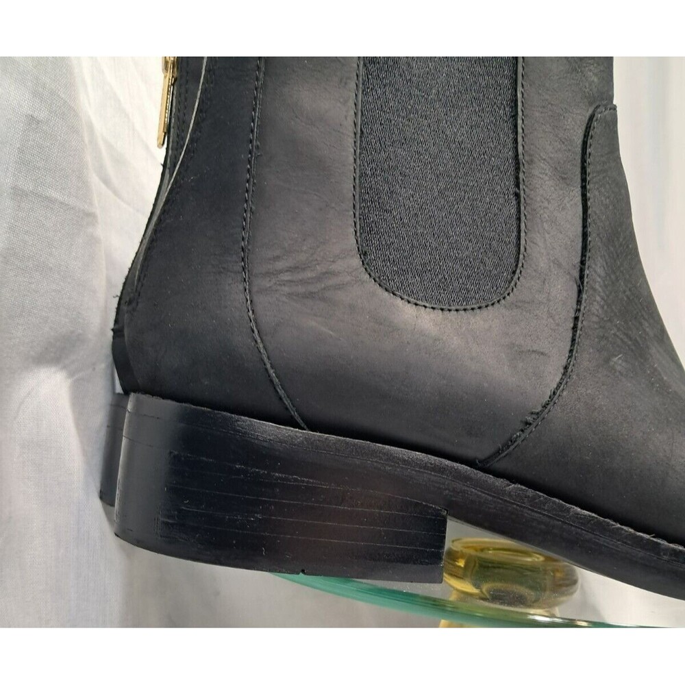 Cole Haan Women's Reid Waterproof Suede Black Ankle Boot 7.5 - Picture 4 of 14